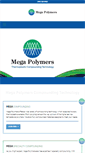 Mobile Screenshot of megapolymers.com