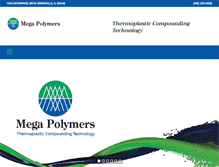Tablet Screenshot of megapolymers.com